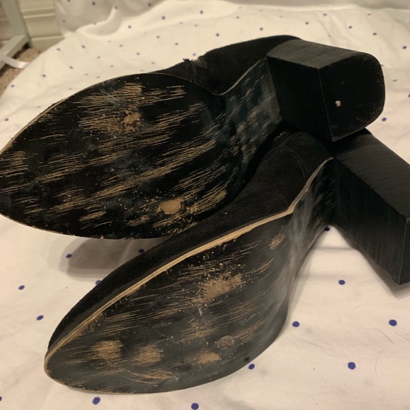 Nine West ankle boots buckle heels Sz 10 New - Picture 7 of 8